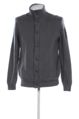 Ανδρική ζακέτα S.Oliver, Μέγεθος M, Χρώμα Γκρί, Τιμή 25,00 €