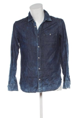 Męska koszula 7 For All Mankind, Rozmiar M, Kolor Niebieski, Cena 277,99 zł