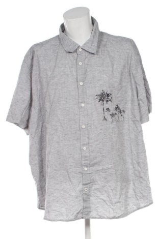 Herrenhemd Angelo Litrico, Größe 5XL, Farbe Grau, Preis 19,99 €