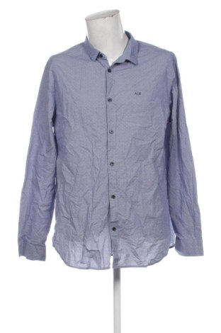 Pánská košile  Armani Exchange, Velikost XXL, Barva Modrá, Cena  1 139,00 Kč