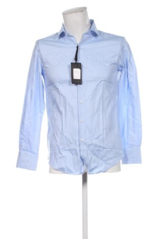 Ανδρικό πουκάμισο BLACK LABEL, Μέγεθος S, Χρώμα Μπλέ, Τιμή 35,99 €