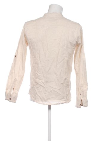 Męska koszula Boohoo, Rozmiar L, Kolor Beżowy, Cena 37,99 zł