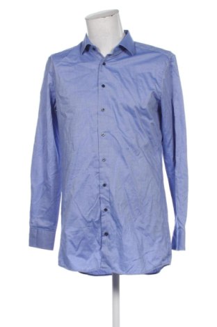 Ανδρικό πουκάμισο Eterna, Μέγεθος L, Χρώμα Μπλέ, Τιμή 33,99 €