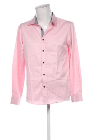 Ανδρικό πουκάμισο Flex, Μέγεθος M, Χρώμα Ρόζ , Τιμή 17,99 €