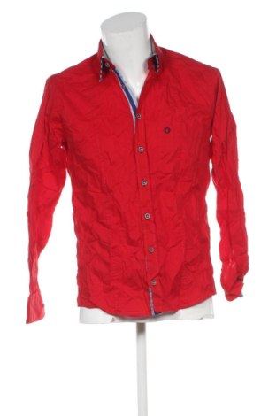 Herrenhemd Hatico, Größe S, Farbe Rot, Preis € 14,74