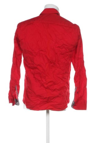 Herrenhemd Hatico, Größe S, Farbe Rot, Preis € 14,74