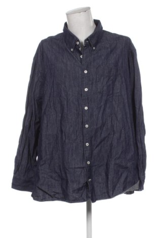 Cămașă de bărbați JP, Mărime 5XL, Culoare Albastru, Preț 91,99 Lei
