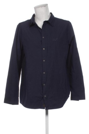 Herrenhemd Jack Wolfskin, Größe XXL, Farbe Blau, Preis € 75,29