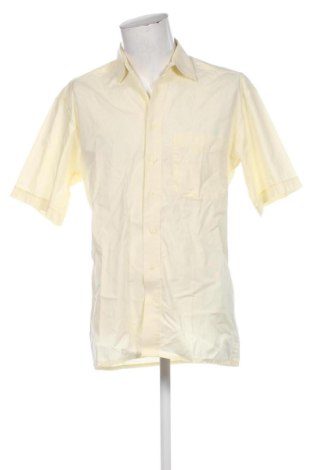 Herrenhemd Jean Chatel, Größe M, Farbe Gelb, Preis € 14,77