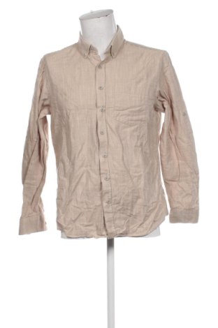 Cămașă de bărbați LC Waikiki, Mărime L, Culoare Bej, Preț 91,99 Lei