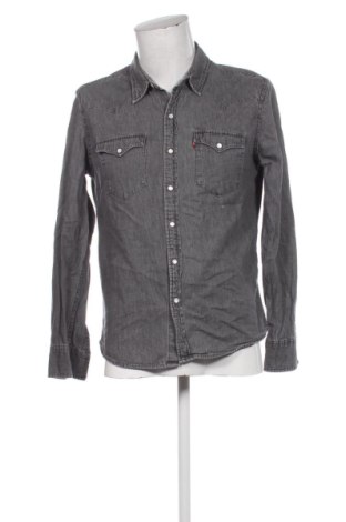 Herrenhemd Levi's, Größe M, Farbe Grau, Preis 28,00 €