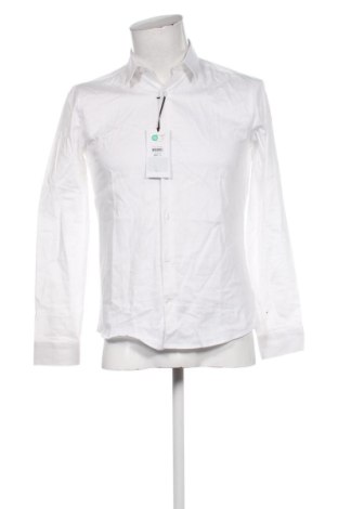 Cămașă de bărbați Lindbergh, Mărime S, Culoare Alb, Preț 393,99 Lei