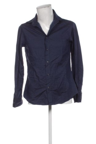 Мъжка риза Mauro Grifoni, Размер M, Цвят Син, Цена 35,27 €