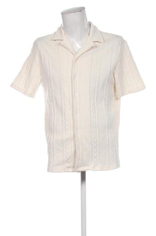 Мъжка риза SHEIN, Размер S, Цвят Екрю, Цена 15,00 €