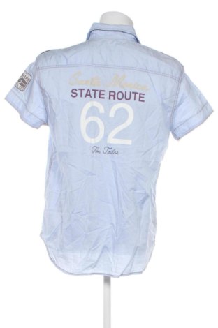 Ανδρικό πουκάμισο Tom Tailor, Μέγεθος M, Χρώμα Μπλέ, Τιμή 15,99 €