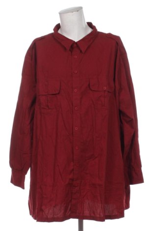 Pánska košeľa  Unbranded, Veľkosť 5XL, Farba Červená, Cena  17,95 €