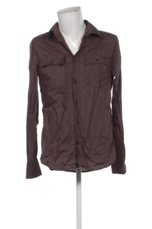 Cămașă de bărbați Unbranded, Mărime XL, Culoare Maro, Preț 78,20 Lei