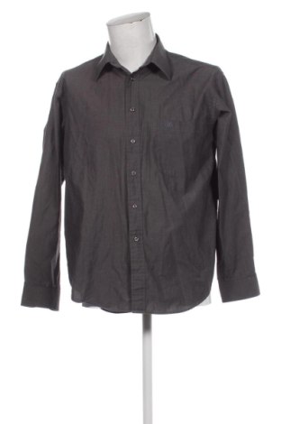 Herrenhemd Unbranded, Größe L, Farbe Grau, Preis € 14,77