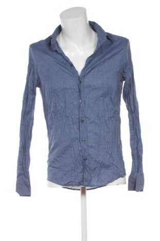 Ανδρικό πουκάμισο Unbranded, Μέγεθος L, Χρώμα Μπλέ, Τιμή 17,99 €