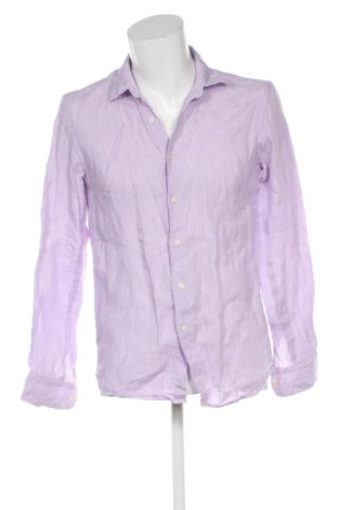 Męska koszula Uniqlo, Rozmiar M, Kolor Fioletowy, Cena 91,09 zł