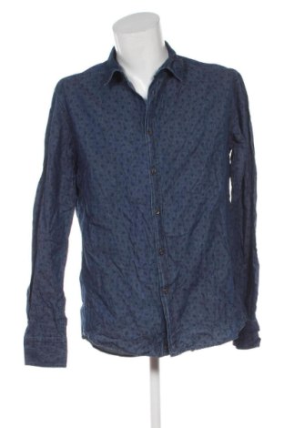 Herrenhemd United Colors Of Benetton, Größe L, Farbe Blau, Preis € 22,99