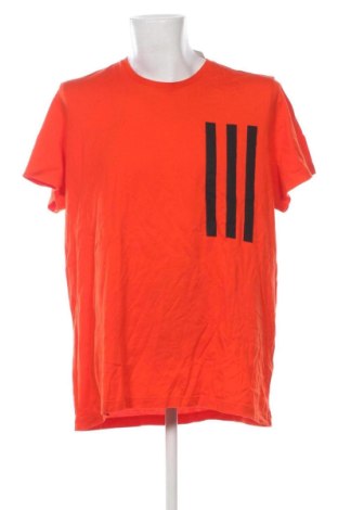 Мъжка тениска Adidas, Размер XXL, Цвят Оранжев, Цена 14,31 €