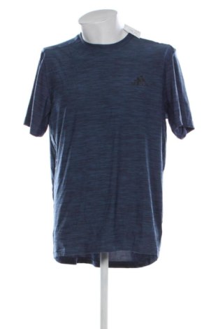 Ανδρικό t-shirt Adidas, Μέγεθος L, Χρώμα Μπλέ, Τιμή 16,99 €