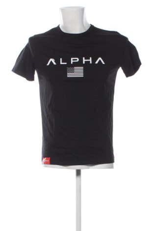 Мъжка тениска Alpha, Размер L, Цвят Черен, Цена 6,64 €