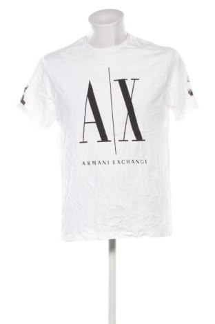 Мъжка тениска Armani Exchange, Размер XL, Цвят Бял, Цена 32,21 €