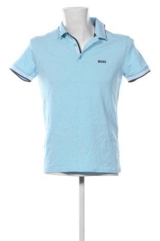 Męski T-shirt BOSS, Rozmiar S, Kolor Niebieski, Cena 175,17 zł