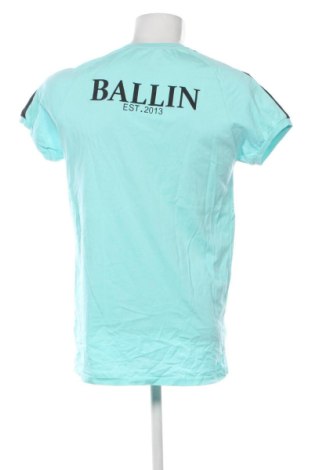 Męski T-shirt Ballin, Rozmiar XL, Kolor Niebieski, Cena 40,99 zł