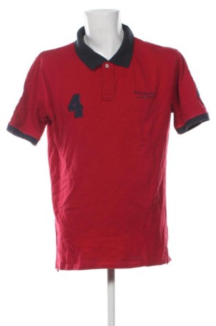 Męski T-shirt Basefield, Rozmiar XXL, Kolor Czerwony, Cena 48,99 zł