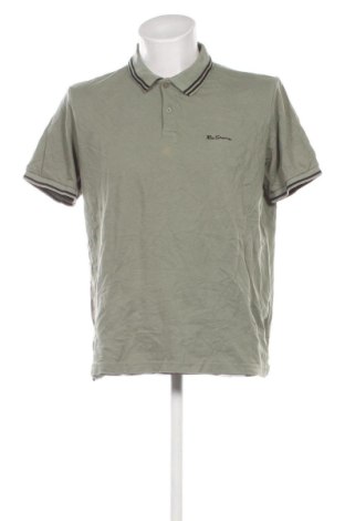 Męski T-shirt Ben Sherman, Rozmiar L, Kolor Zielony, Cena 129,99 zł
