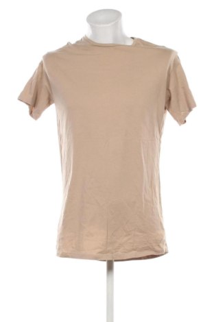 Męski T-shirt Bershka, Rozmiar M, Kolor Brązowy, Cena 53,58 zł