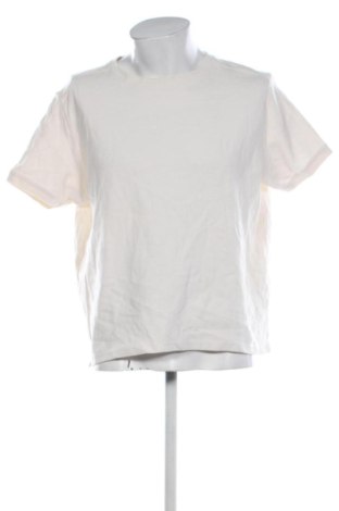 Ανδρικό t-shirt Bershka, Μέγεθος XL, Χρώμα Εκρού, Τιμή 11,99 €
