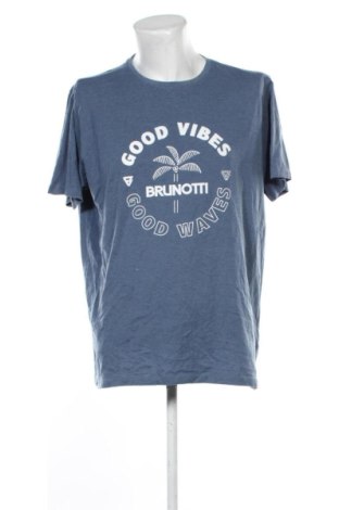 Ανδρικό t-shirt Brunotti, Μέγεθος XXL, Χρώμα Μπλέ, Τιμή 10,99 €