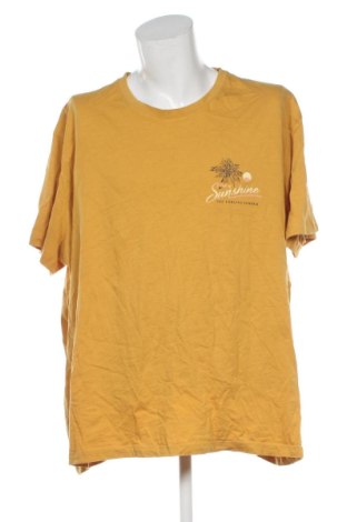 Ανδρικό t-shirt C&A, Μέγεθος 4XL, Χρώμα Κίτρινο, Τιμή 9,99 €