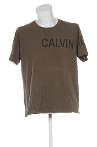 Pánske tričko  Calvin Klein Jeans, Veľkosť XL, Farba Zelená, Cena  20,95 €