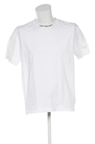 Tricou de bărbați Calvin Klein Jeans, Mărime XL, Culoare Alb, Preț 107,99 Lei