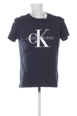 Pánské tričko  Calvin Klein Jeans, Velikost XL, Barva Modrá, Cena  519,00 Kč