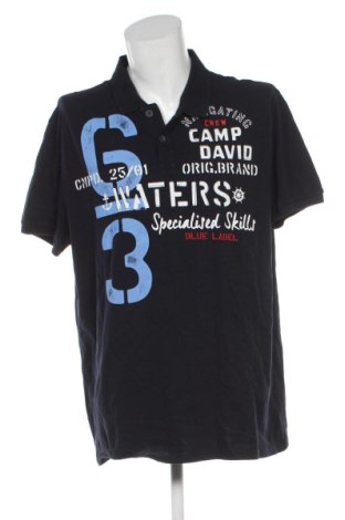 Ανδρικό t-shirt Camp David, Μέγεθος 3XL, Χρώμα Μαύρο, Τιμή 17,99 €