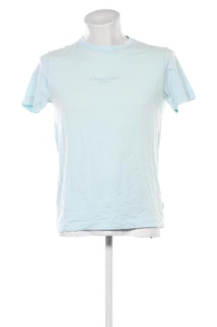 Męski T-shirt Cavallaro Napoli, Rozmiar L, Kolor Niebieski, Cena 72,99 zł