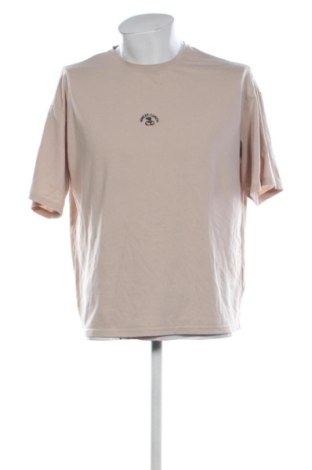 Męski T-shirt DAZY, Rozmiar L, Kolor Beżowy, Cena 51,99 zł