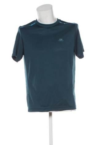 Męski T-shirt Decathlon, Rozmiar L, Kolor Zielony, Cena 31,99 zł
