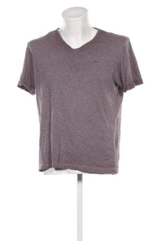 Męski T-shirt Emilio Adani, Rozmiar L, Kolor Brązowy, Cena 40,99 zł