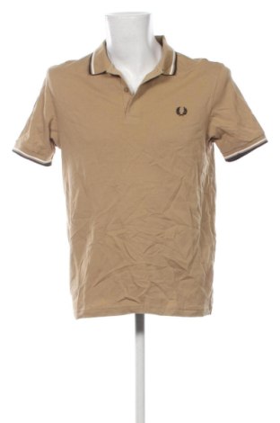 Męski T-shirt Fred Perry, Rozmiar L, Kolor Brązowy, Cena 129,99 zł