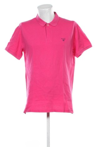 Męski T-shirt Gant, Rozmiar XL, Kolor Różowy, Cena 150,04 zł