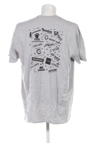 Ανδρικό t-shirt Gildan, Μέγεθος XXL, Χρώμα Γκρί, Τιμή 11,99 €