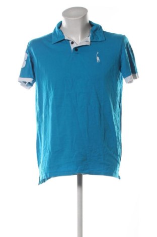 Męski T-shirt Glestore, Rozmiar XL, Kolor Niebieski, Cena 53,99 zł