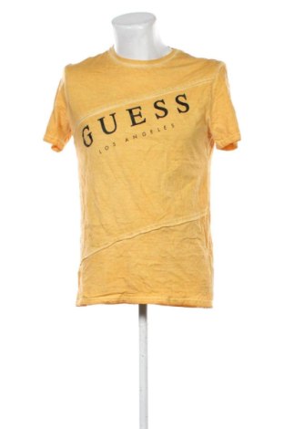 Tricou de bărbați Guess, Mărime L, Culoare Galben, Preț 86,99 Lei